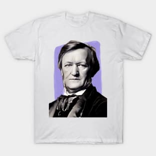 German Composer Richard Wagner illustration T-Shirt